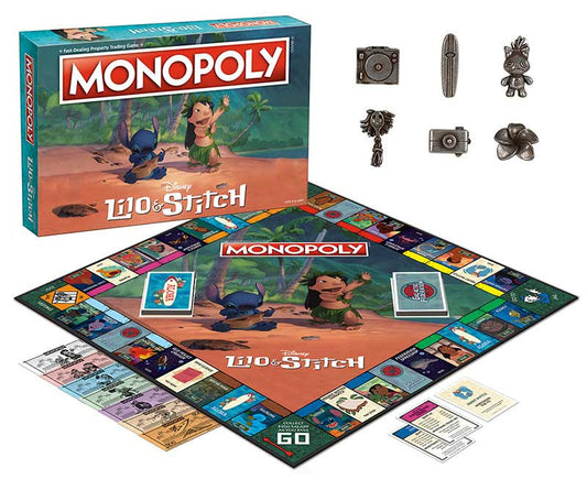 Monopoly : Disney Lilo et Stitch – Édition Aventure Tropicale