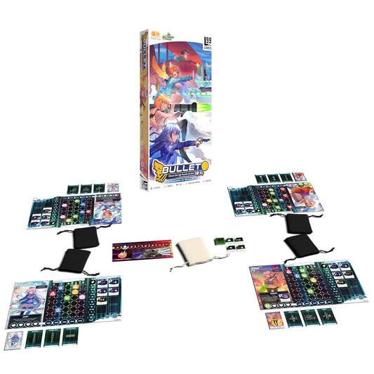 Bullet Orange Board Game Expansion – New Heroines, New Patterns, New Chaos