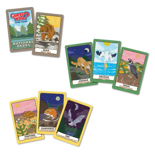 Qui est-ce ? Jeu de cartes-questionnaires – Édition Parcs nationaux