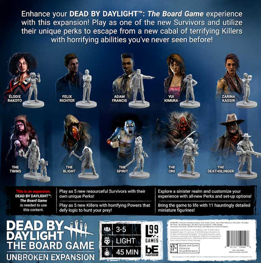 Dead by Daylight : Le jeu de plateau – Extension Unbroken
