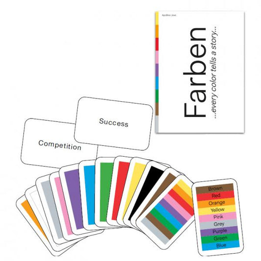 Farben, un jeu de cartes de mémoire et de narration vivante