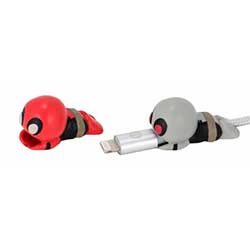 CABLE COVERS iPHONE 2PK DEADPOOL/XFORDE