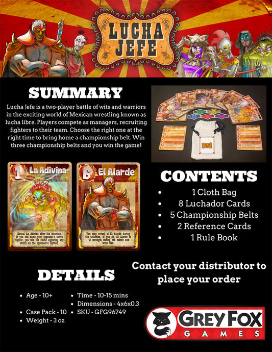 Lucha Jefe – La confrontation stratégique ultime de Lucha Libre