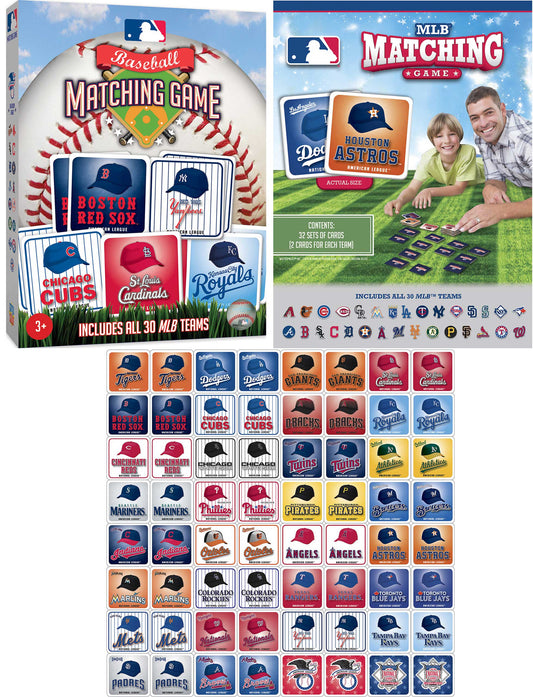 MLB League Matching Game – Fast-Playing Memory Match for Baseball Fans