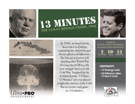 13 Minutes: The Cuban Missile Crisis Board Game – A Micro Game of Tense Decisions