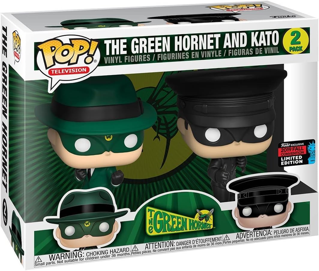 Funko Pop! The Green Hornet & Kato 2-Pack NYCC Exclusive