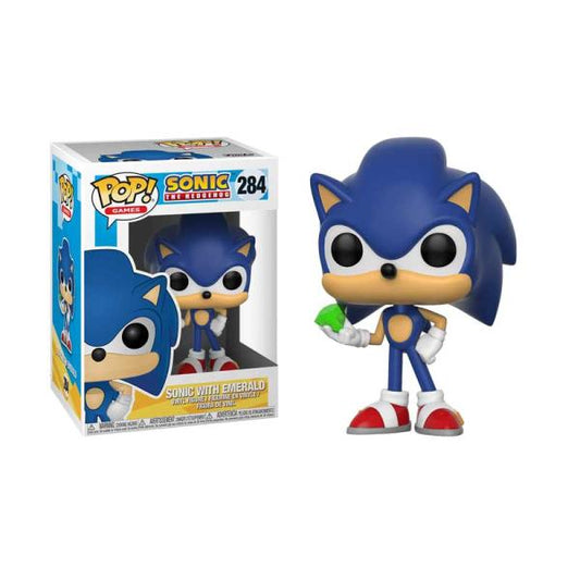 Funko Pop! Sonic le Hérisson avec Émeraude 