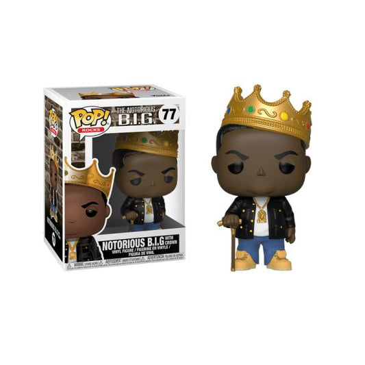 Funko Pop! Notorious BIG avec couronne