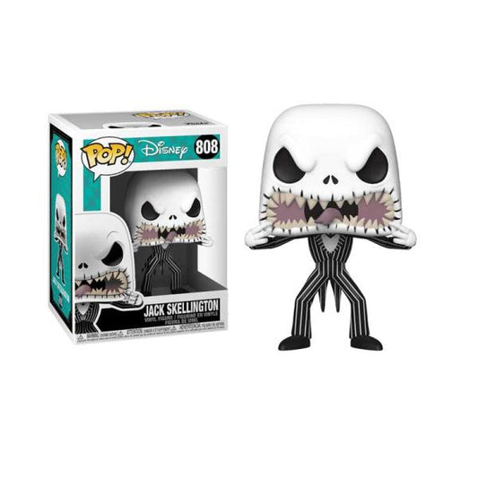 Funko Pop! Disney L'Étrange Noël de Monsieur Jack Jack Skellington Visage Effrayant