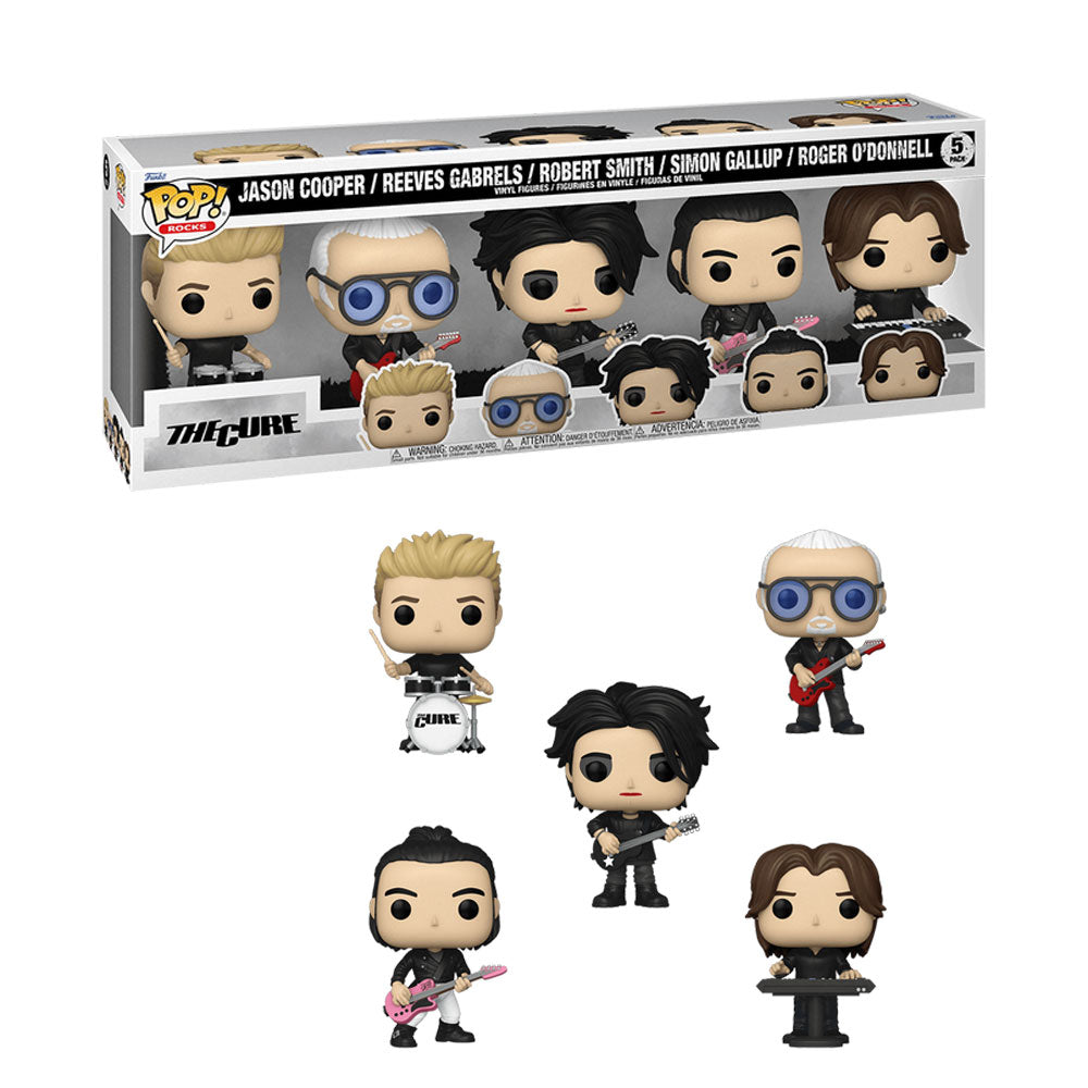 Pack de 5 figurines Funko Pop! Music The Cure
