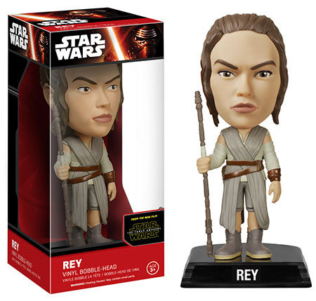 Figurine Funko Wacky Wobbler Star Wars Le Réveil de la Force Rey