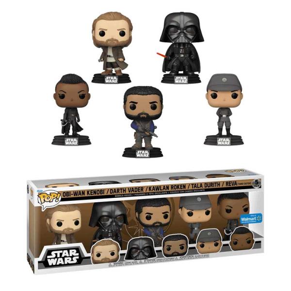 Funko Pop! Star Wars Obi-Wan Kenobi, pack de 5 figurines (exclusivité Walmart)