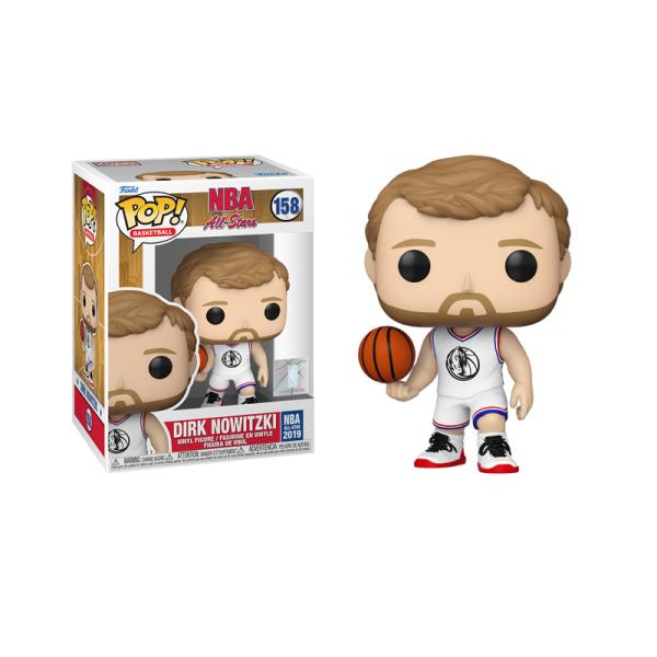 Figurine Funko Pop! NBA Dirk Nowitzki Match des étoiles 2019