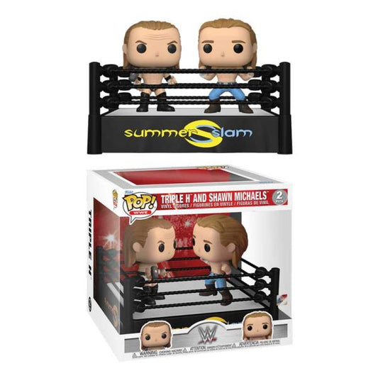 Figurine Funko Pop! WWE Triple H contre Shawn Michaels SummerSlam 2002