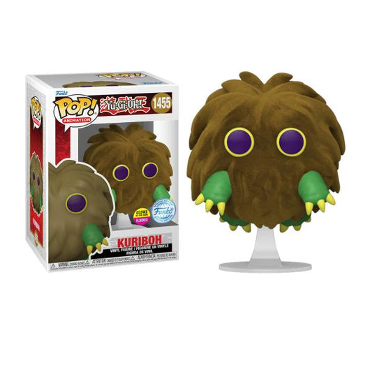 Funko Pop! Anime Yu-Gi-Oh! Kuriboh (Flocked & Glow in The Dark) Special Edition Exclusive