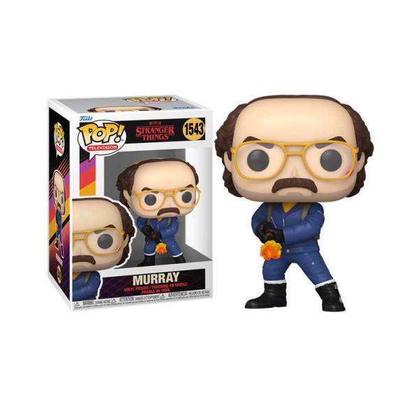 Funko Pop! Murray de Stranger Things avec lance-flammes 