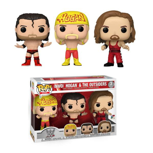 Funko Pop! WWE NWO Hogan Hall Nash (pack de 3)