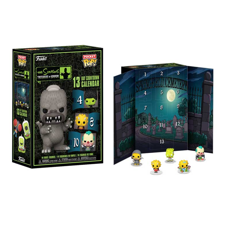 Calendrier de l'Avent Pocket Pop! Compte à rebours de 13 jours Simpsons