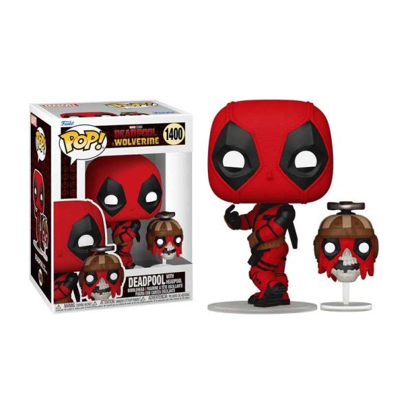 Funko Pop! Marvel Deadpool with Headpool Deadpool and Wolverine