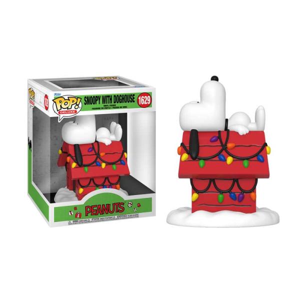 Funko Pop! Holiday Deluxe Snoopy on Doghouse