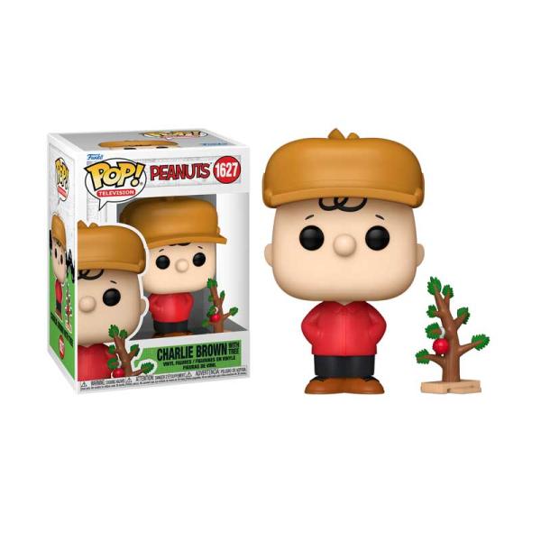 Funko Pop! Holiday Peanuts Charlie Brown with Tree