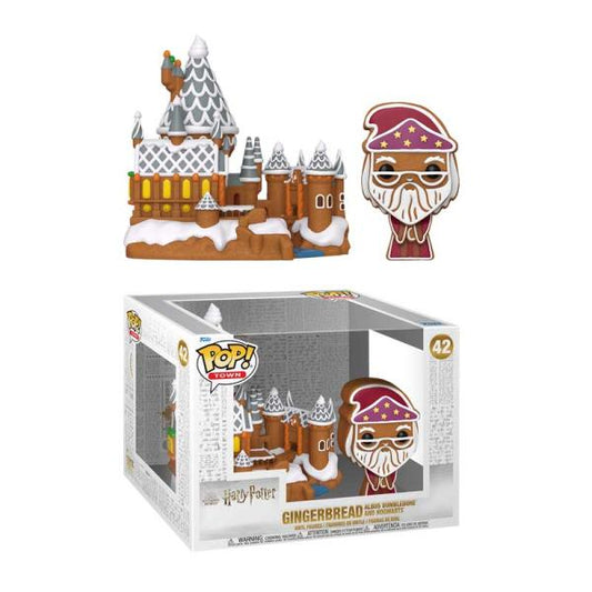 Funko Pop! Holiday Town Harry Potter Gingerbread Hogwarts with Dumbledore