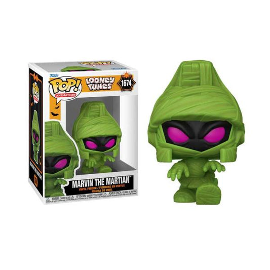 Funko Pop! Looney Tunes Marvin le Martien Momie d'Halloween