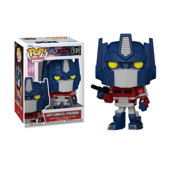 Figurines Funko Pop! Retro Optimus Prime Transformers Générations 1 à 40