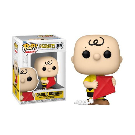 Figurine Funko Pop! Peanuts Charlie Brown avec cerf-volant