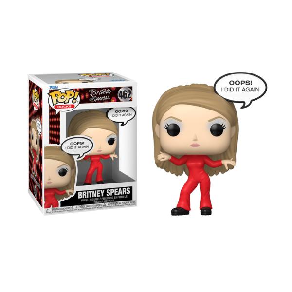 Figurine Funko Pop! Britney Spears disant « Oups !… Je l’ai fait encore ! »