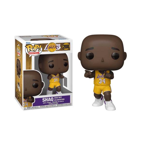 Funko Pop! NBA Shaq Los Angeles Lakers Célébration du titre de champion de la Coupe du monde 2000