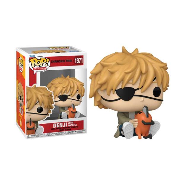 Funko Pop! Anime Chainsaw Man Denji w/ Pochita