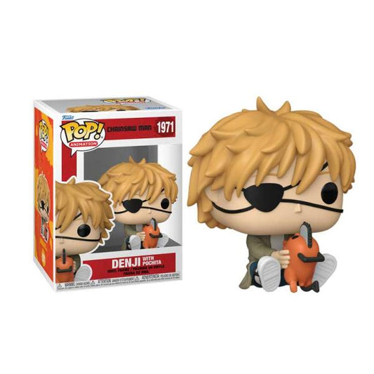 Funko Pop! Anime Chainsaw Man Denji w/ Pochita