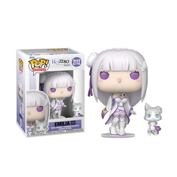 Funko Pop! Anime Re:Zero Emilia with Puck