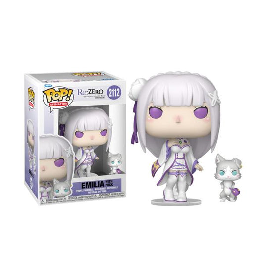 Funko Pop! Anime Re:Zero Emilia with Puck