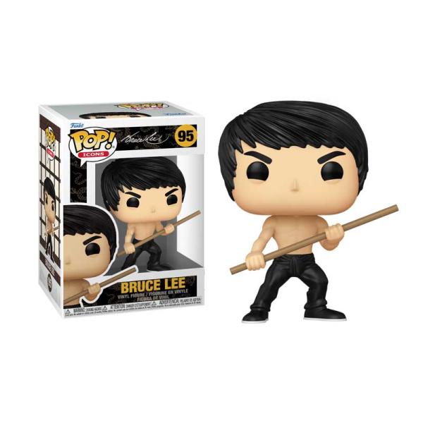Funko Pop! Icons Bruce Lee with Stick