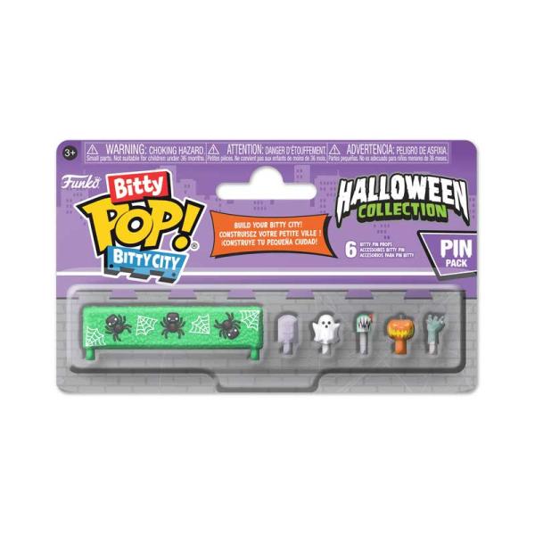 Bitty City Pop! Halloween Collection Accessory 6 Pin Pack