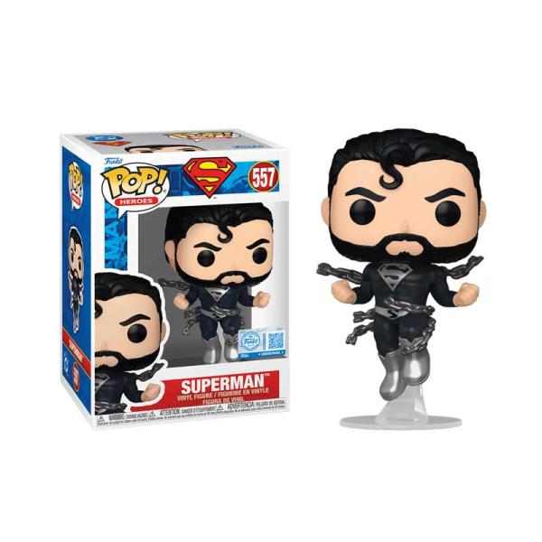 Funko Pop DC Superman Black Suit Target Exclusive