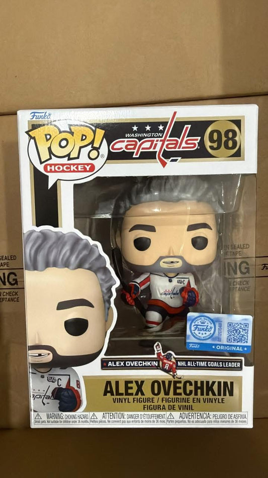 ALEX OVECHKIN LIMITED EDITION FUNKO POP NHL ALL TIME SCORER