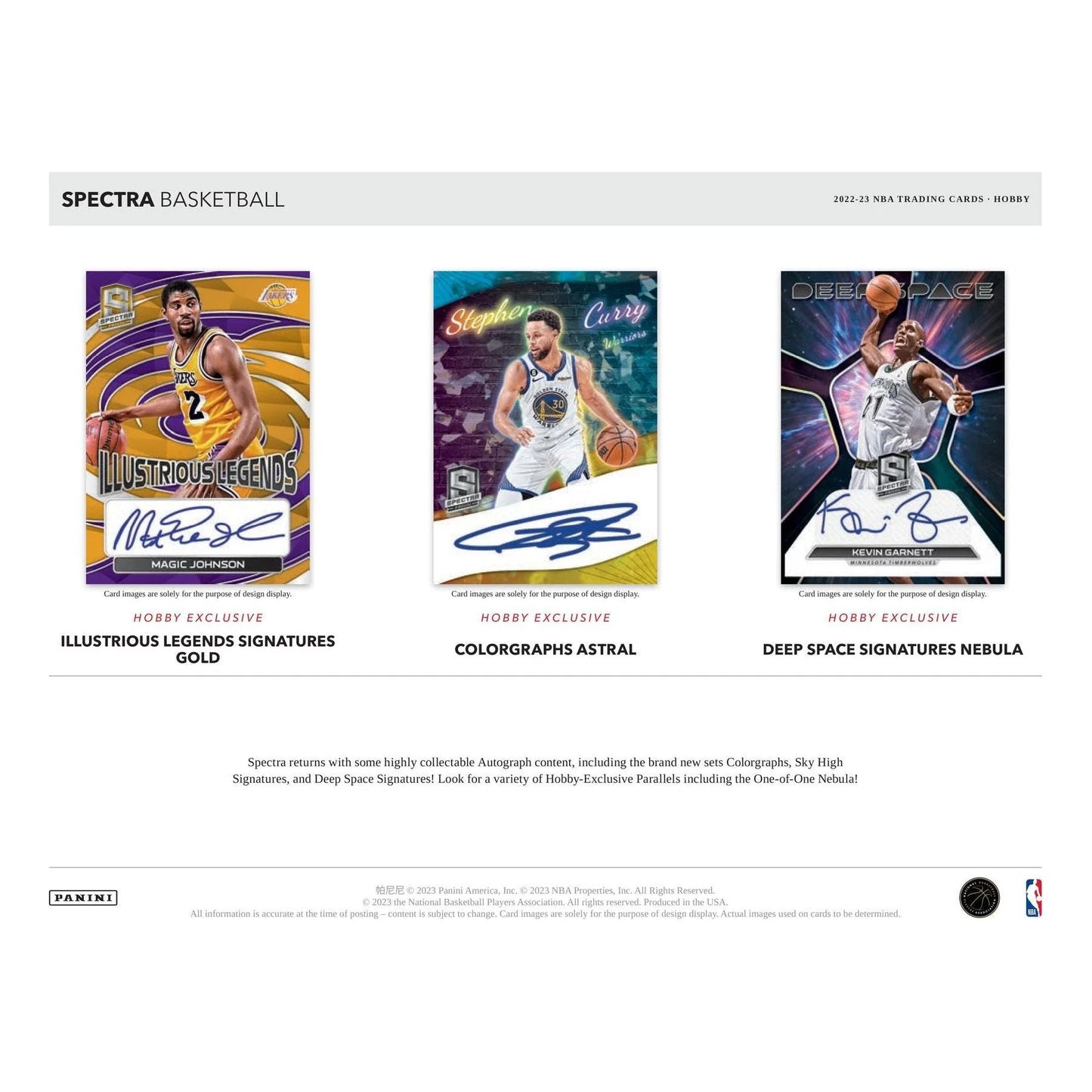 2022-23 PANINI SPECTRA BASKETBALL HOBBY BOX