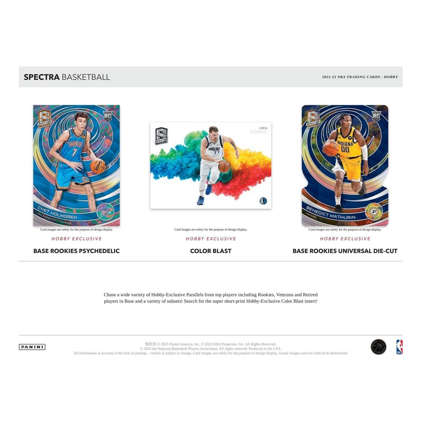 2022-23 PANINI SPECTRA BASKETBALL HOBBY BOX