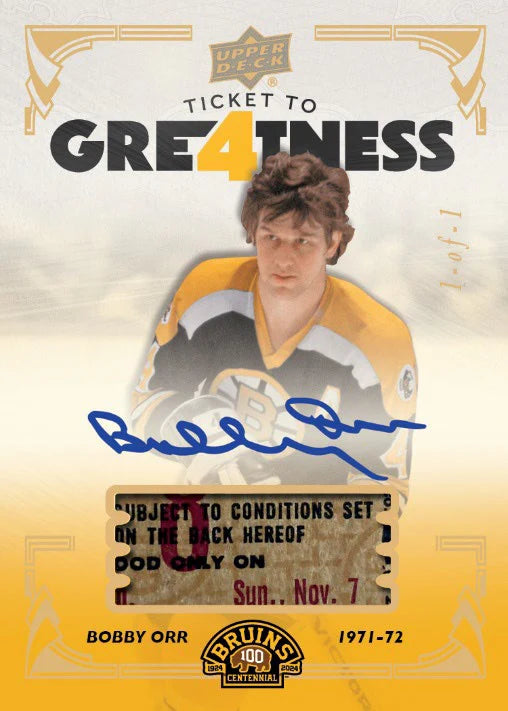 2023-24 Boston Bruins Centennial Hobby Box