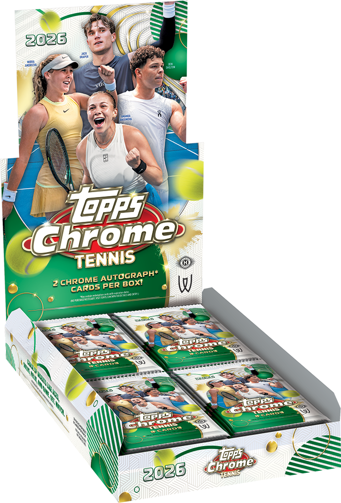 2026 Topps Chrome Tennis Hobby Box