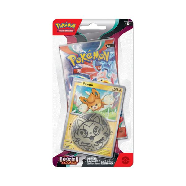POKEMON SV03 OBSIDIAN FLAMES CHECKLANE BLISTER