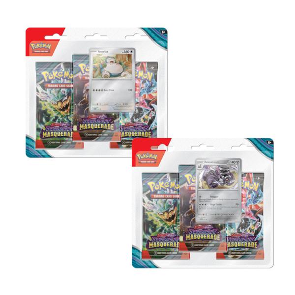 POKEMON SV06 TWILIGHT MASQUERADE 3-PACK BLISTER