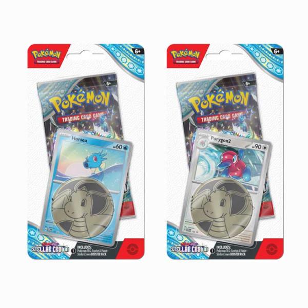 POKEMON SV07 STELLAR CROWN CHECKLANE BLISTERS