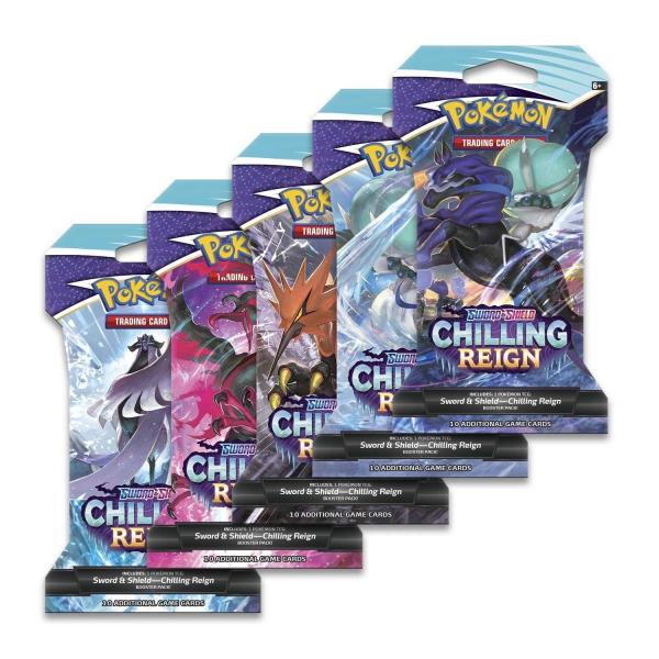POKEMON SWSH06 CHILLING REIGN BLISTER PACKS