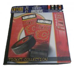 NHL TICKET ALBUM - FLAMES