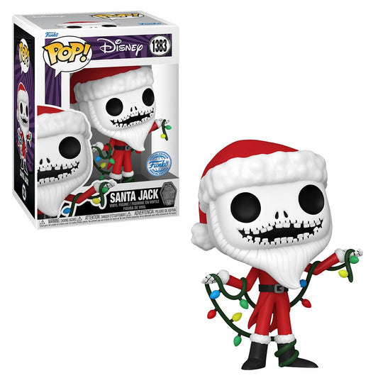 Funko Pop! Disney L'Étrange Noël de Monsieur Jack Père Noël Jack 30e anniversaire Parfumée Exclusive