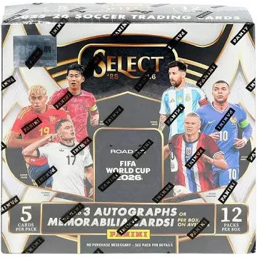 2026 Panini Select World Cup Hobby Box